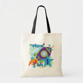 Bolso De Tela Eco de cohetes camisetas de cumpleaños y regalos