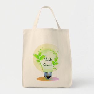 Bolso De Tela Eco Think Green