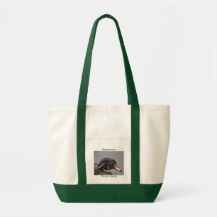 Bolso De Tela EcoBag: Pato de madera americano