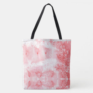 Bolso De Tela Ecos Carmesíes