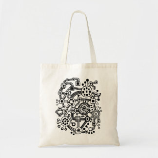 Bolso De Tela Ecosistema III - Negro