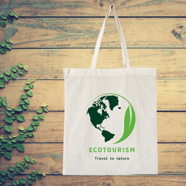 Bolso De Tela Ecoturismo Viaje verde a la naturaleza (Subido por el creador)