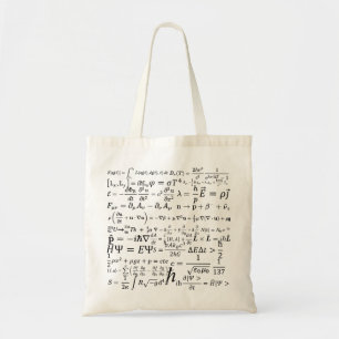 Bolso De Tela Ecuaciones y fórmulas físicas