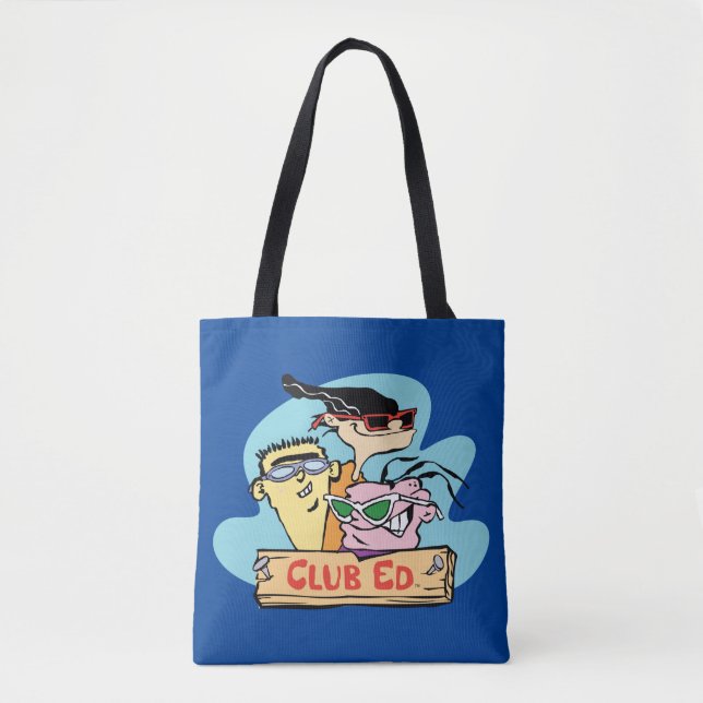 Bolso De Tela Ed, Edd, n Eddy - Club Ed (Anverso)