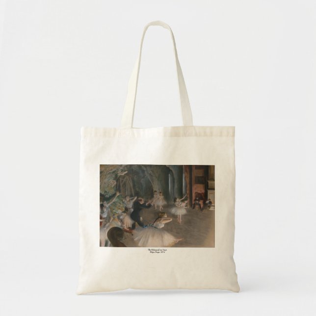 Bolso De Tela Edgar Degas (Frente)