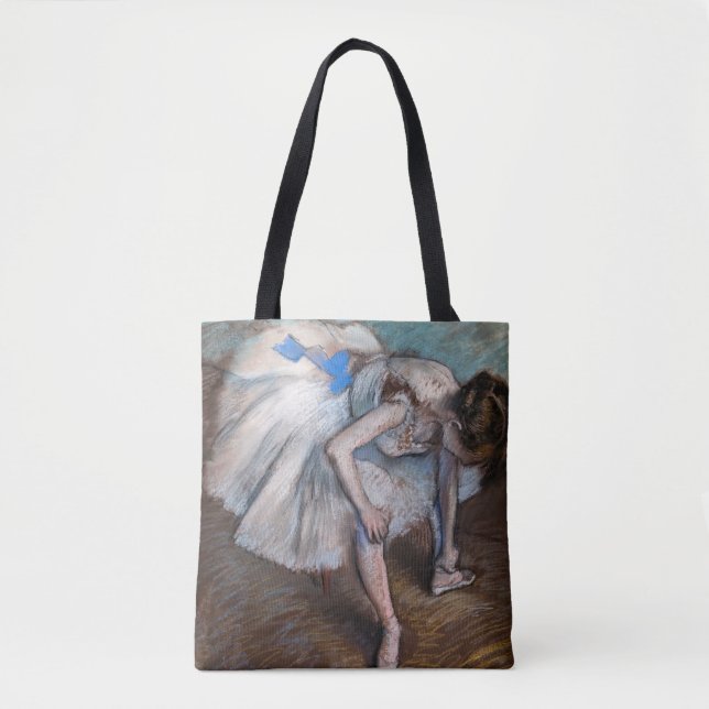 Bolso De Tela Edgar Degas - Bailarina sentada (Anverso)