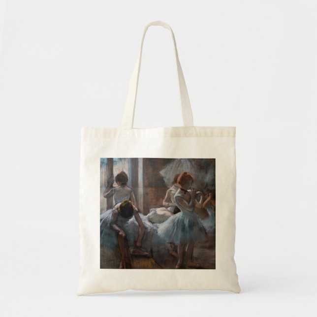 Bolso De Tela Edgar Degas - Bailarinas (Frente)