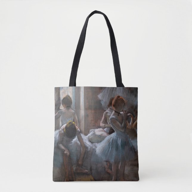 Bolso De Tela Edgar Degas - Bailarinas (Anverso)