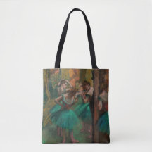Edgar Degas - Bailarinas, rosadas y verdes