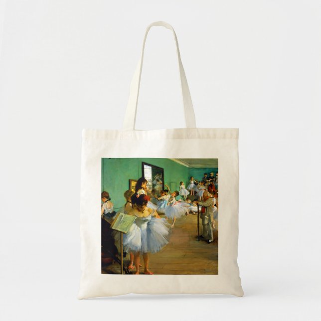 Bolso De Tela Edgar Degas Dance Class (Frente)