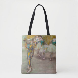 Bolso De Tela Edgar Degas - Danza Harlequin