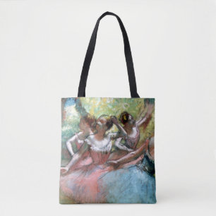 Bolso De Tela Edgar Degas el   cuatro bailarinas en la etapa