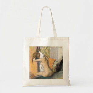 Bolso De Tela Edgar Degas el después del baño, cuello de