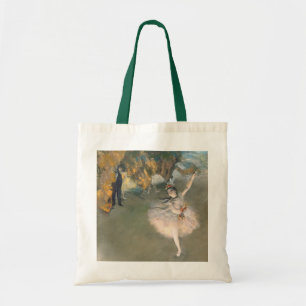 Bolso De Tela Edgar Degas el   la estrella, o bailarín en la