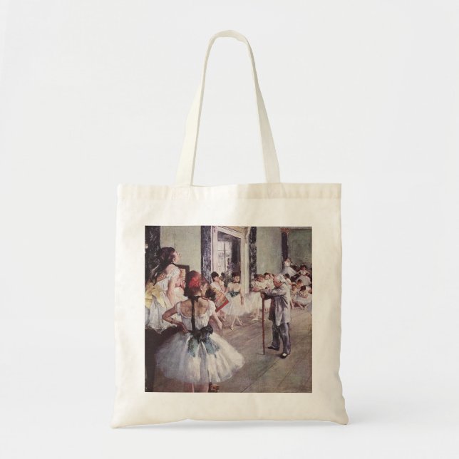 Bolso De Tela Edgar Degas La Clase De Baile (Frente)