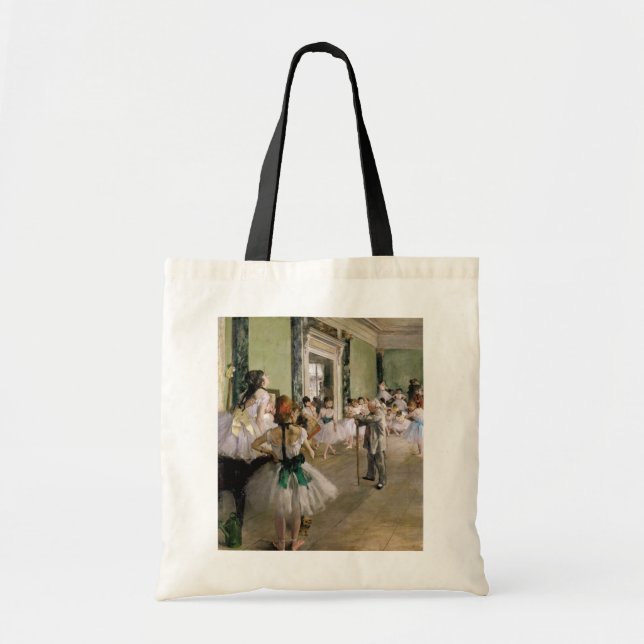 Bolso De Tela Edgar Degas - La clase de danza (Frente)