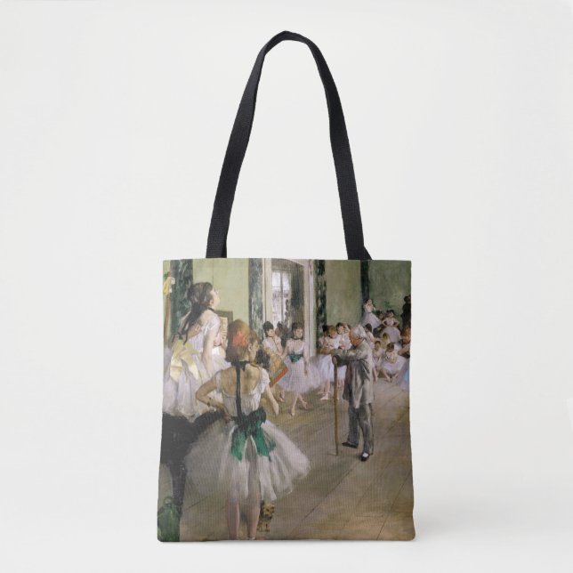 Bolso De Tela Edgar Degas - La clase de danza (Anverso)