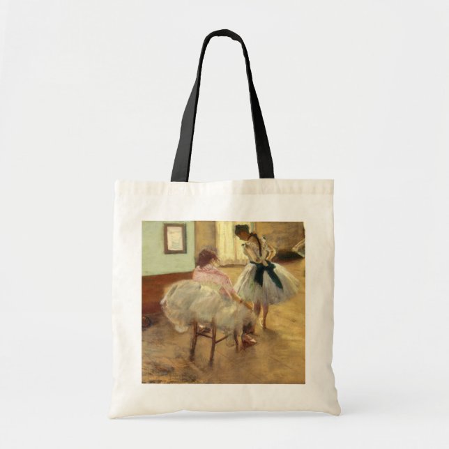 Bolso De Tela Edgar Degas La Lección De Baile (Frente)