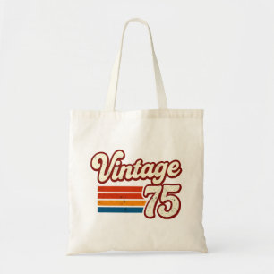 Bolso De Tela Edición de 1975 Hecho en 1975 50 cumpleaños 50 año