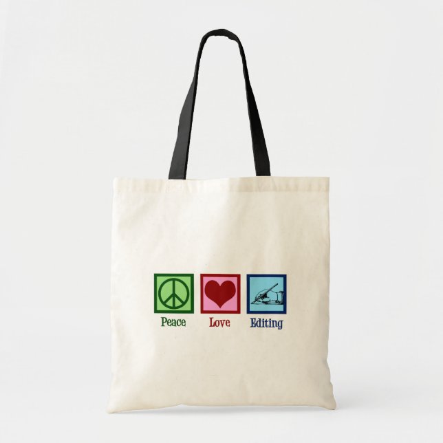 Bolso De Tela Edición de amor por la paz (Frente)