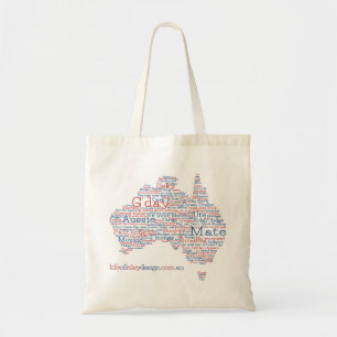 Bolso De Tela Edición especial: jerga azul australiana