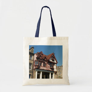 Bolso De Tela Edificio de armazones de encino Tudor, Edimburgo, 
