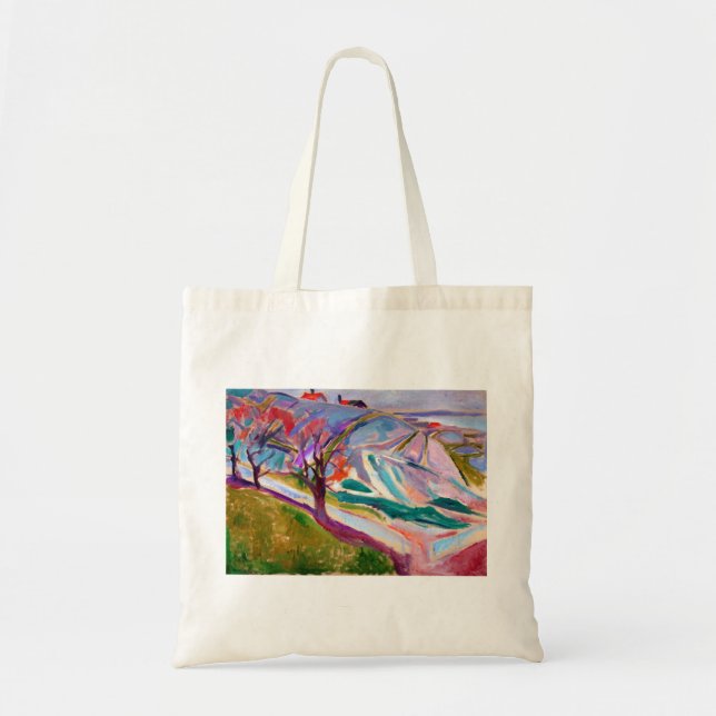 Bolso De Tela Edificio Edvard Munch de Kragero (Frente)