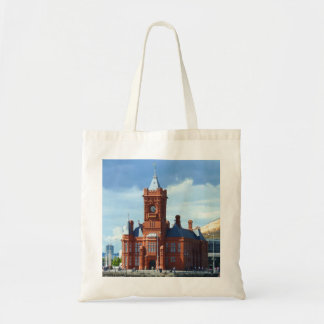 Bolso De Tela Edificio Pierhead, Cardiff, Gales