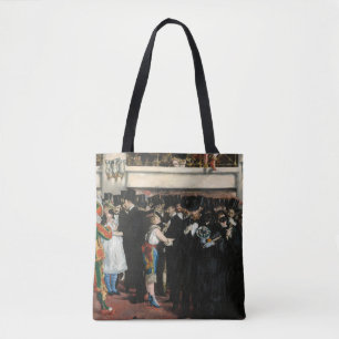 Bolso De Tela Edouard Manet - Bolla enmascarada en la ópera