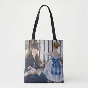 Bolso De Tela Edouard Manet - El ferrocarril