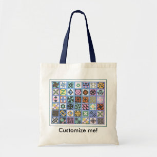 Bolso De Tela "Edredón tradicional #2 "