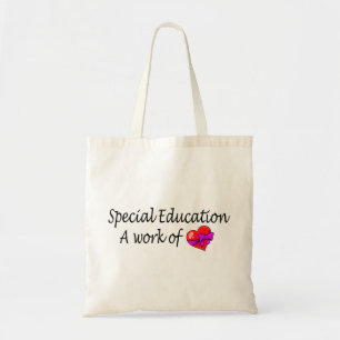 Bolso De Tela Educación especial un trabajo del amor