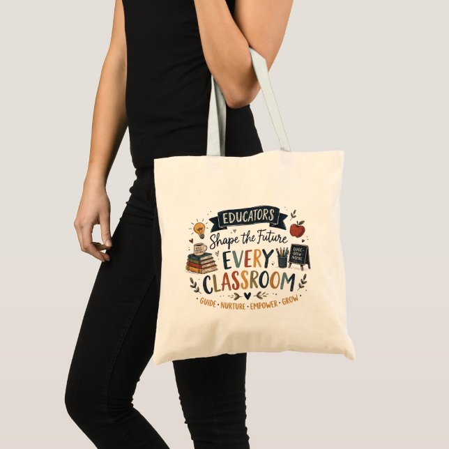 Bolso De Tela Educadores Forman el Futuro (Anverso (producto))