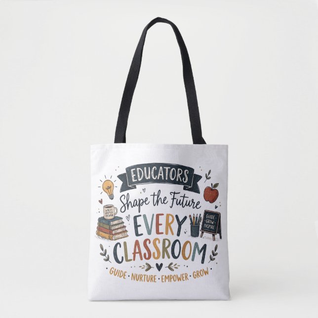 Bolso De Tela Educadores Forman el Futuro (Anverso)