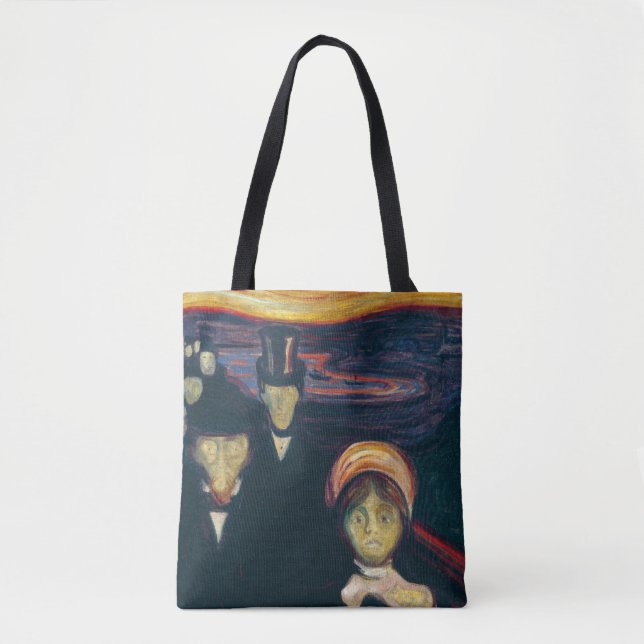 Bolso De Tela Edvard Munch - Ansiedad (Anverso)