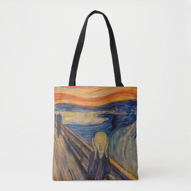 Bolso De Tela Edvard Munch - El Grito 1893 (Anverso)
