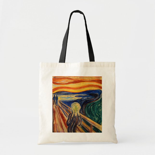 Bolso De Tela Edvard Munch - El Grito 1910 (Frente)