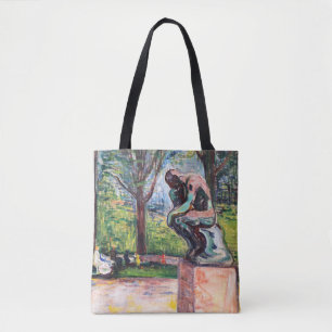 Bolso De Tela Edvard Munch - El pensador de Rodin