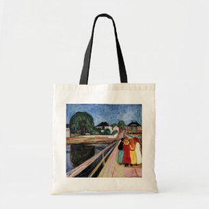 Bolso De Tela Edvard Munch - Los Chicas en el puente de 1902
