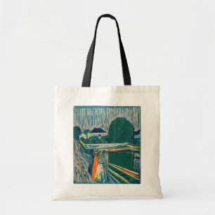 Bolso De Tela Edvard Munch - Los Chicas en el puente, litografía