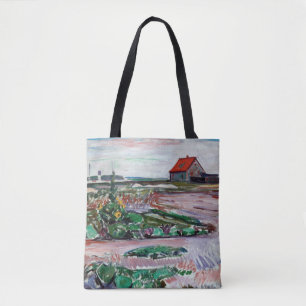 Bolso De Tela Edvard Munch - Mar. Paisaje cerca de Lubeck
