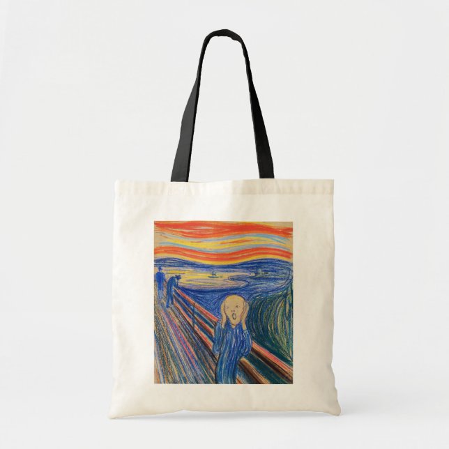 Bolso De Tela Edvard Munch - The Scream 1895 (Frente)