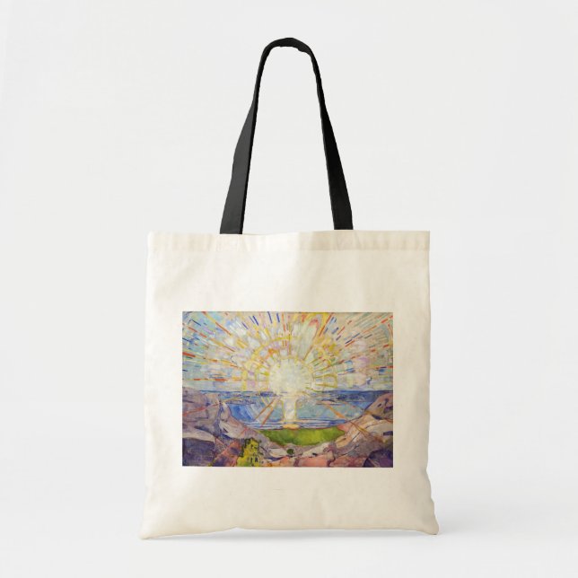 Bolso De Tela Edvard Munch - The Sun 1911 (Frente)
