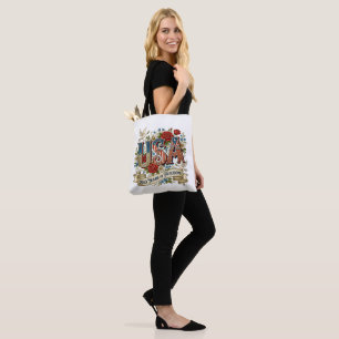 Bolso De Tela EE. UU. América 1776-2026 250 Años Libertad
