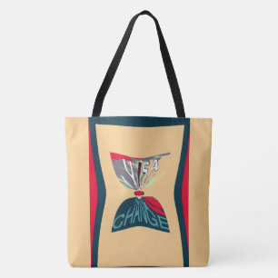 Bolso De Tela Ee.Uu. Cambiar Hermoso Diseño De Cita De Texto Inc