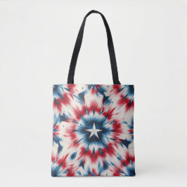 Bolso De Tela EE. UU. Estrella "una nación bajo Dios"