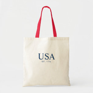 Bolso De Tela EE. UU. Moderno Establecido en 1776