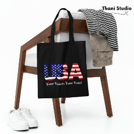 Bolso De Tela EEUU Voz tu voto política electoral