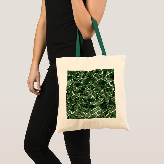 Bolso De Tela ¿Efecto "muro" verde y burbujas más oscuras? (Anverso (producto))