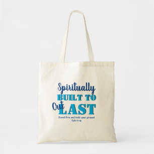 Bolso De Tela Efesianos 6 ESPIRITUALMENTE CONSTRUIDOS PARA DIFUN